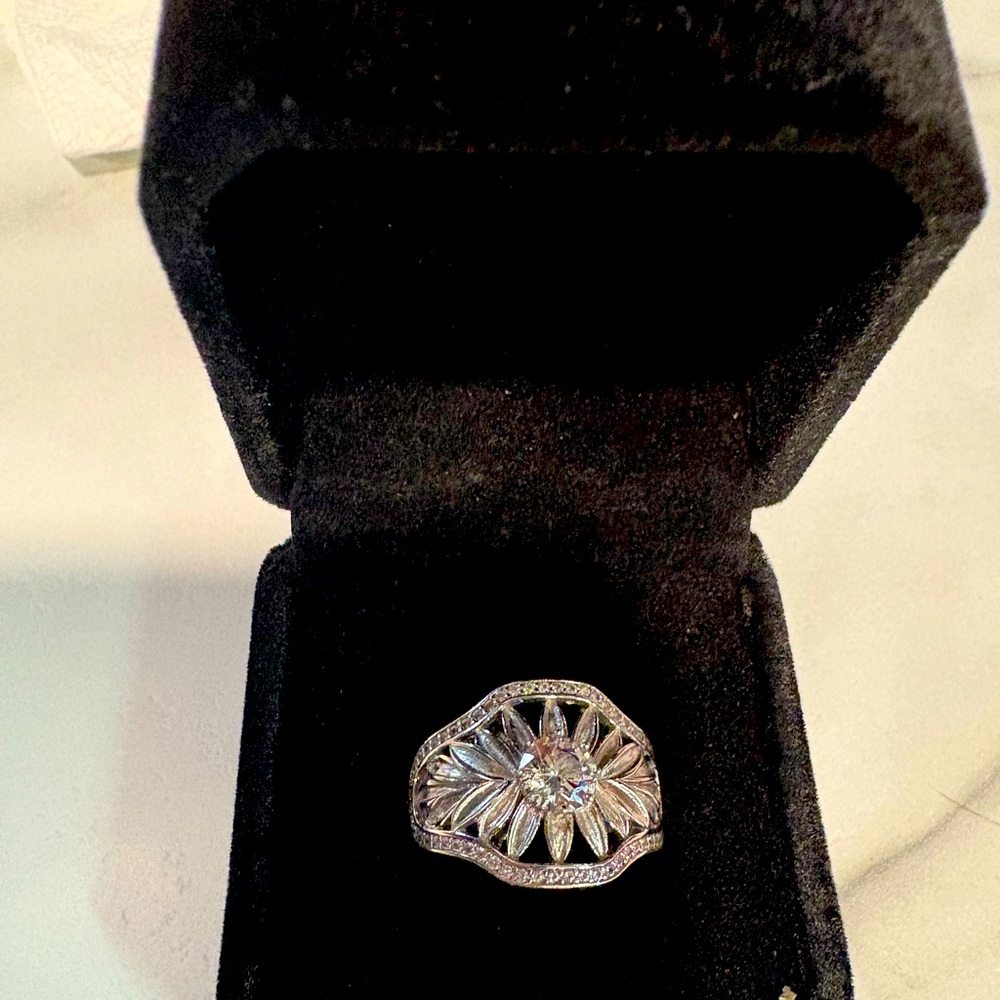 Elegant Silver Women's Ring